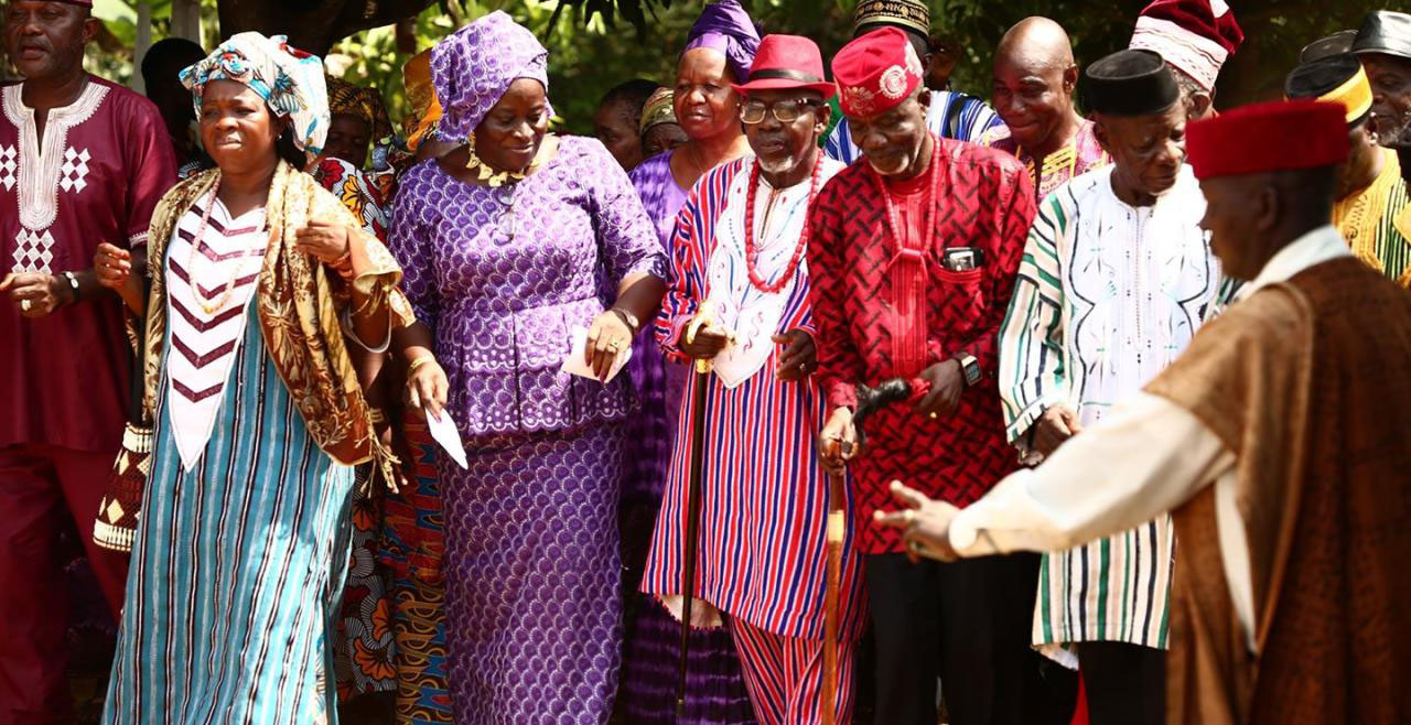 Kpelle cultural dance performance